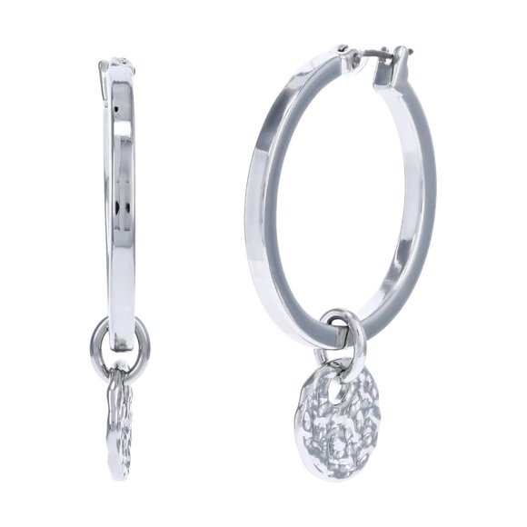 AllSaints Disc Hoop Earrings - Picture 1 of 2